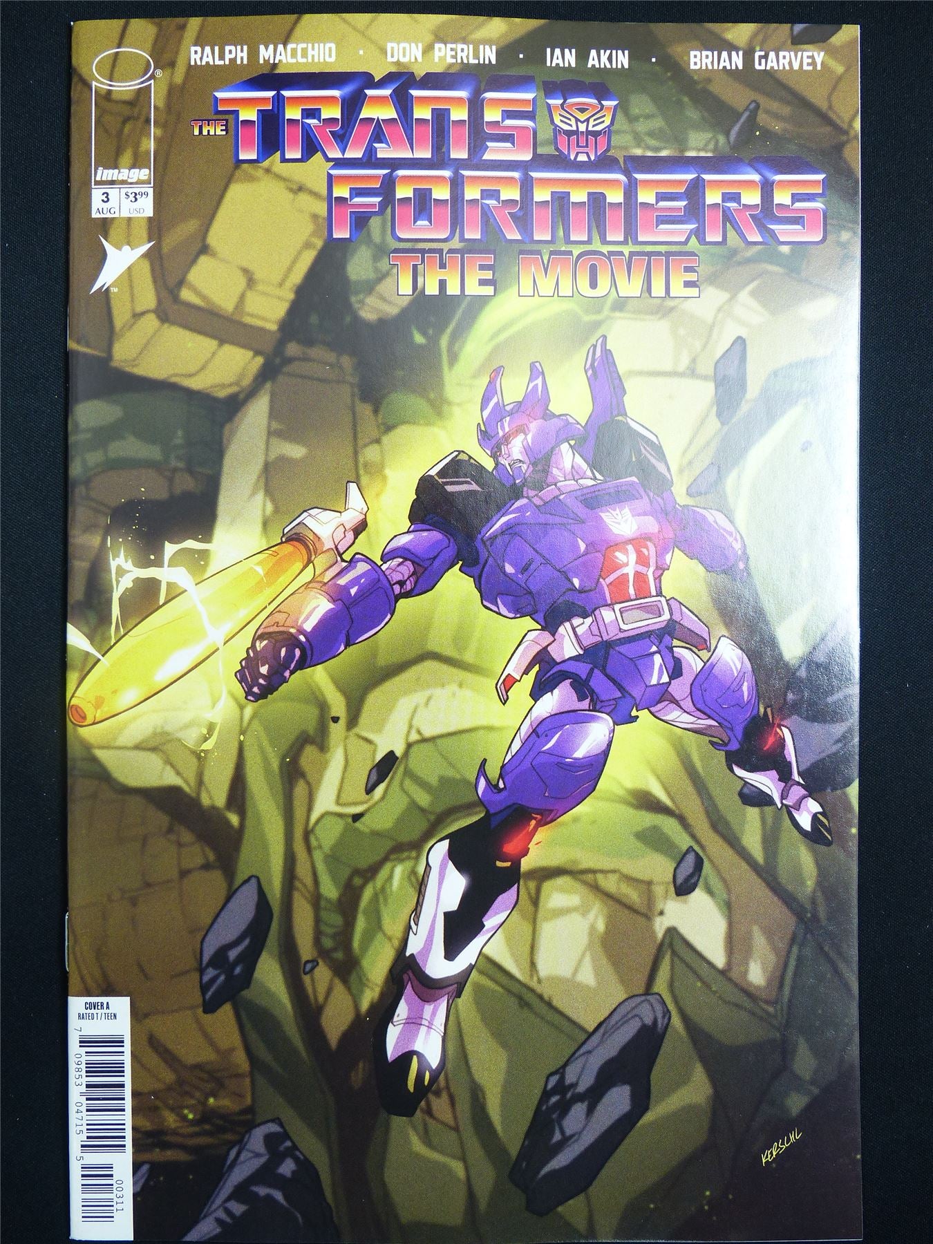 TRANSFORMERS The Movie #3 Facsimile Edition Cvr A - Aug 2026 Image Comic #2ZC