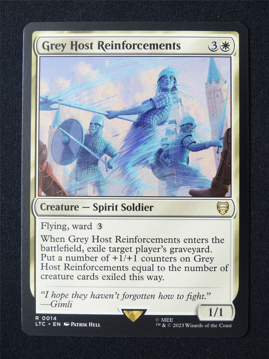 Grey Host Reinforcements - LTC - Mtg Card #3GU