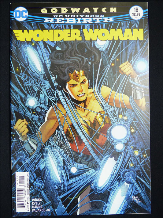 WONDER Woman #18 Rebirth - DC Comic #1TM