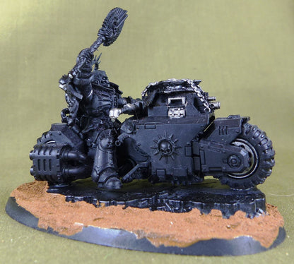 Primaris Chaplin on bike - Space Marines - Warhammer AoS 40k #4L