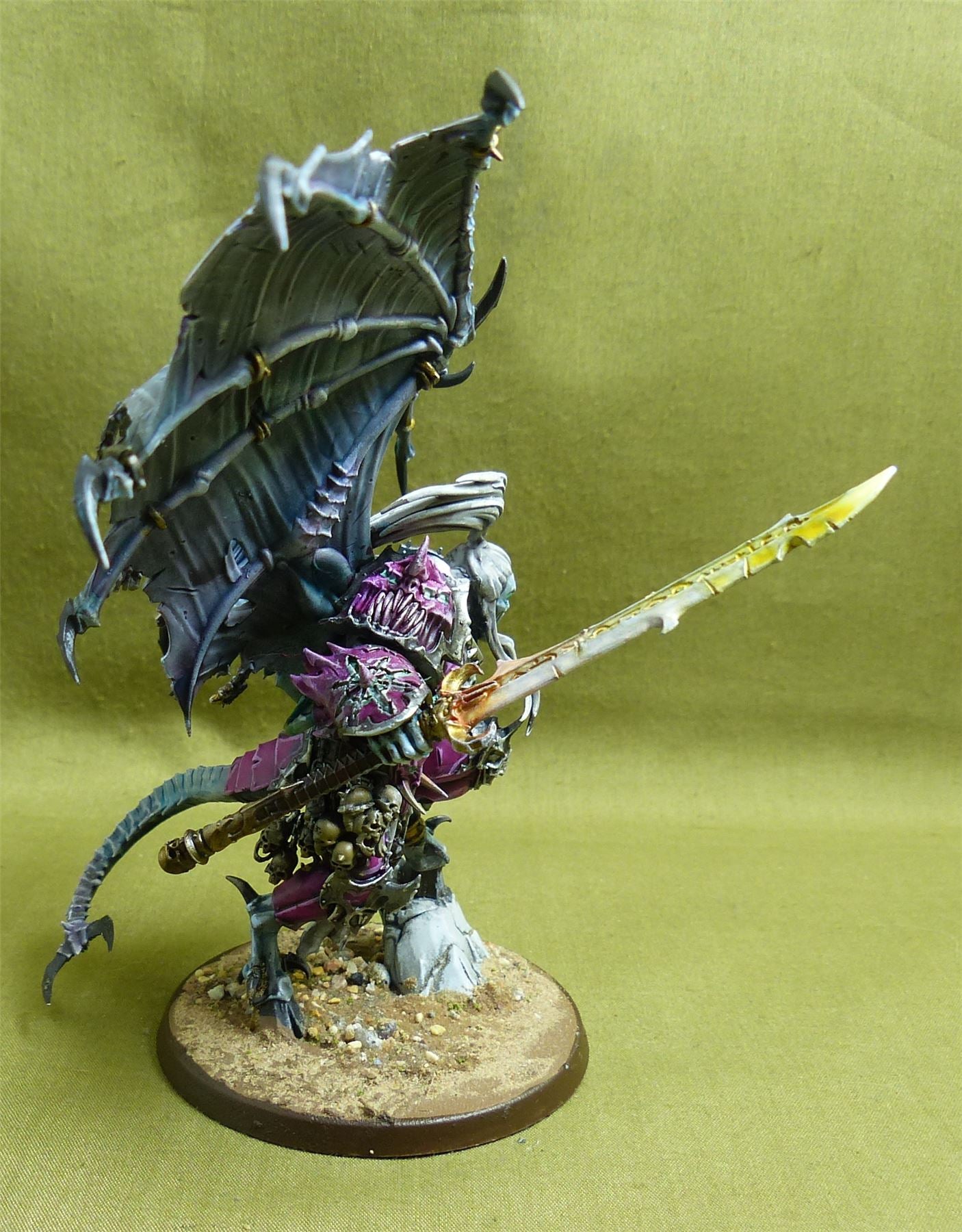 Daemon Prince painted - Chaos Daemons - Warhammer 40K #1IN
