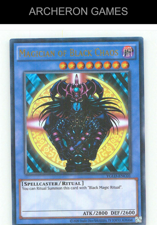 Magician of Black Chaos Ultra Rare YUGIOH Card 1st Edition