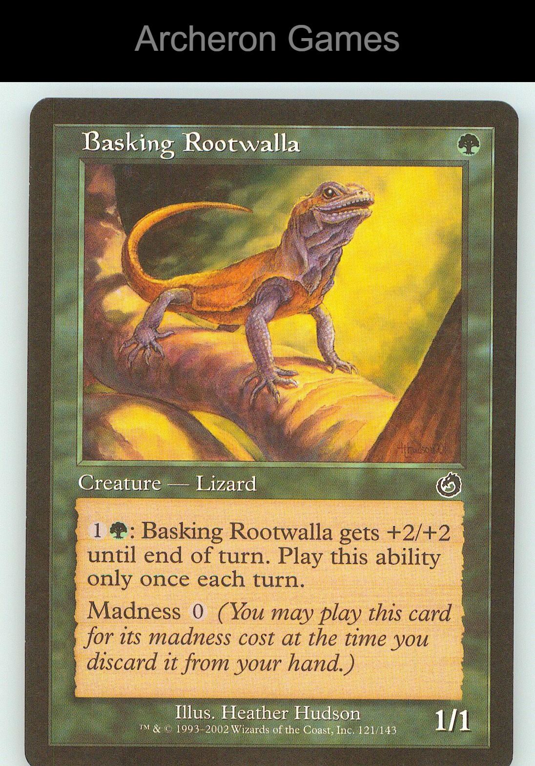 Basking Rootwalla TOR 121 C MTG Card NM/EX+