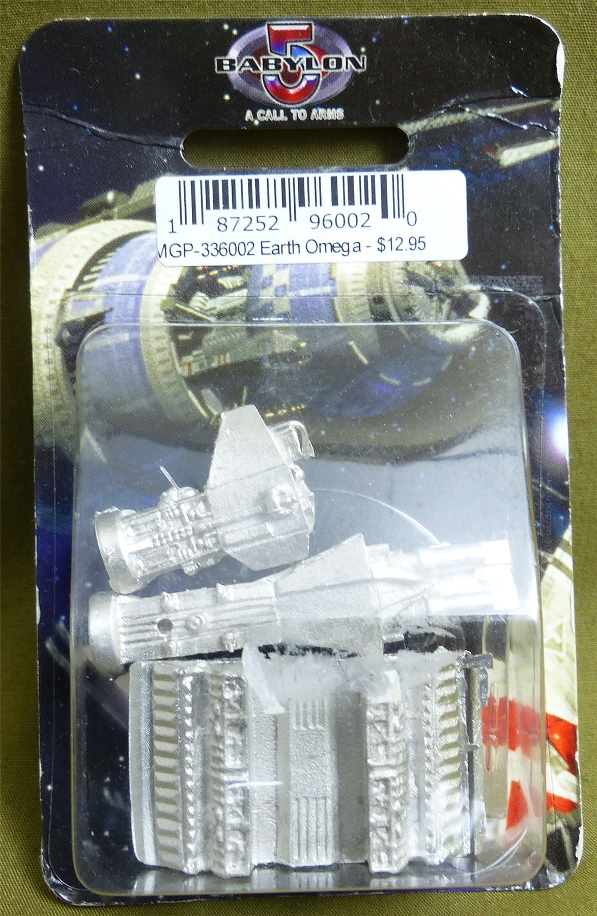Classic Metal Earth Omega Blister - Babylon 5: Call to Arms Miniatures #2LS