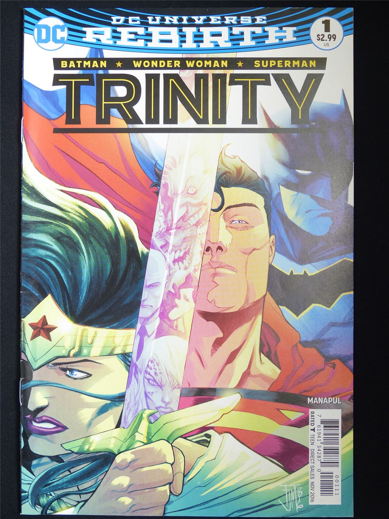 TRINITY #1 Rebirth - DC Comic #682