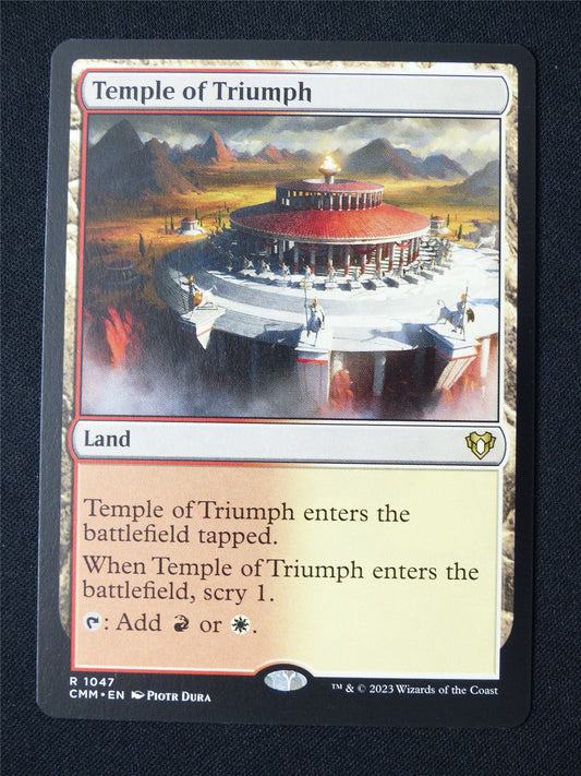 Temple of Triumph - CMM - Mtg Card #348