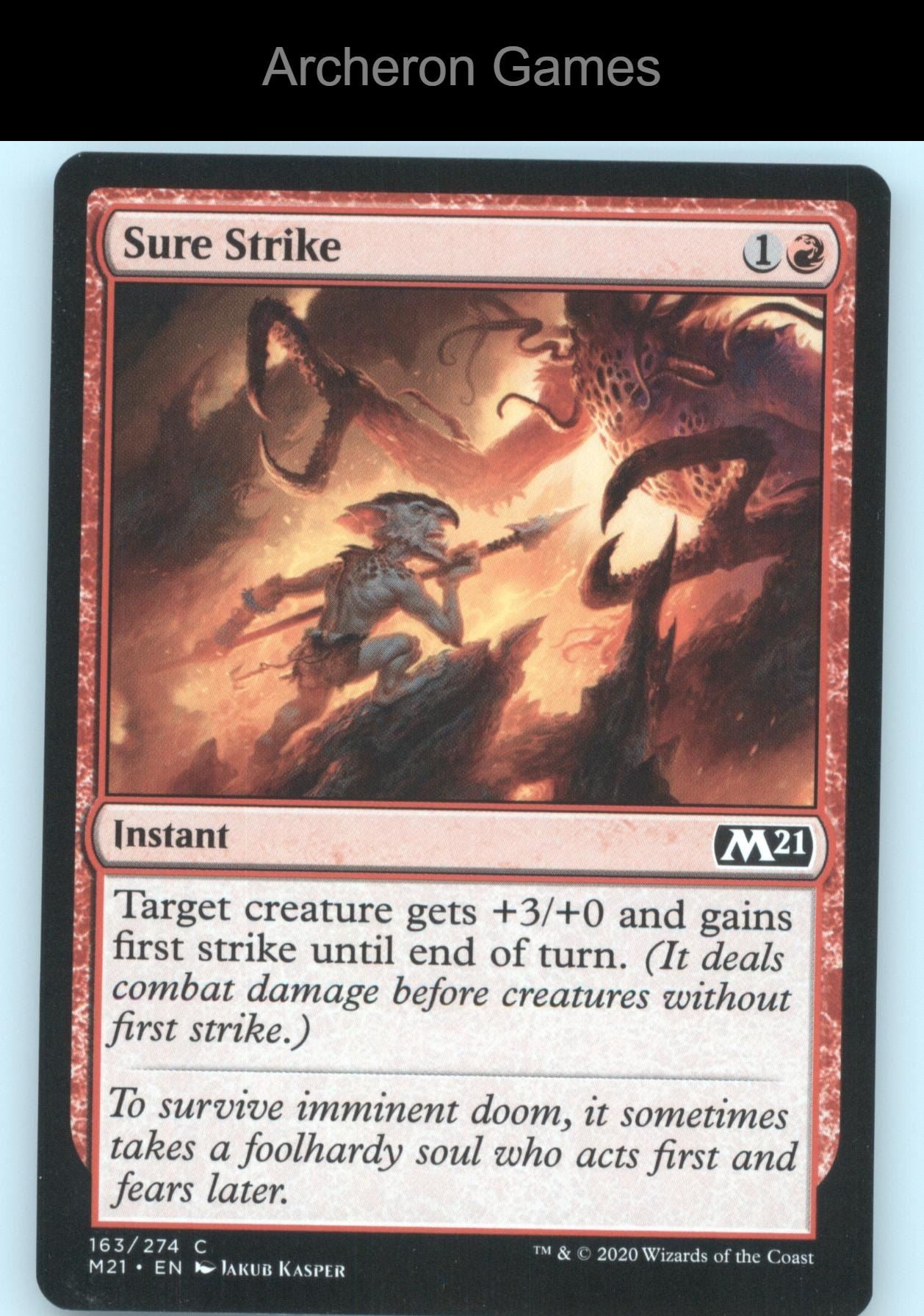 Sure Strike 163 C MTG Card Core Set 2021