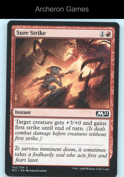 Sure Strike 163 C MTG Card Core Set 2021