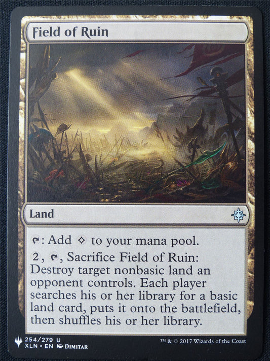 Field of Ruin - XLN - Mtg Card #LE