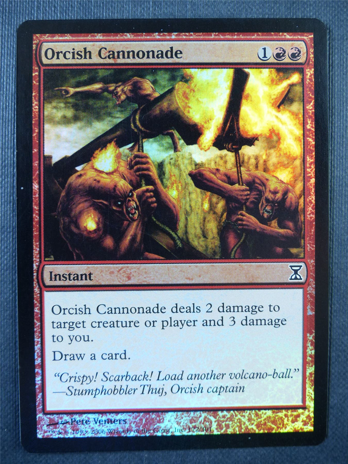 Orcish Cannonade Foil - Mtg Card #74Y