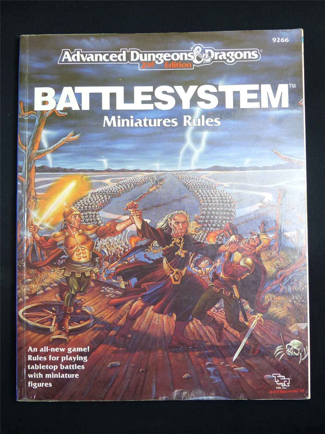 Advanced Dugeons & Dragons: battle System Miniatures Rules - TSR Softback #2M3