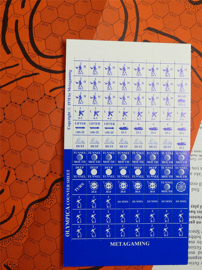 Olympica Microgame 7 Booklet - Metagaming Rulebook Booklet #2VS