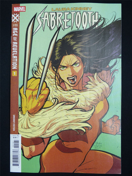 Laura Kinney SABRETOOTH #1 Age of Revelation Variant - Dec 2025 Marvel Comic #4XK