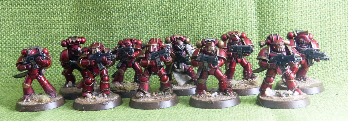 Space Marines - Thousand Sons Squad Painted - Warhammer AoS 40k #CW