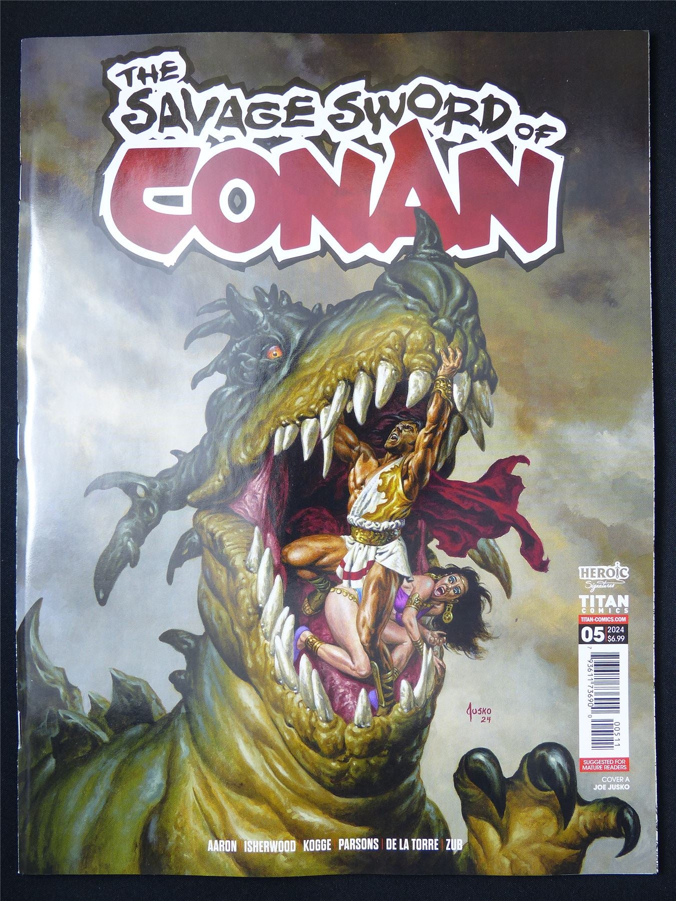 The Savage Sword of Conan #5 Cvr A - Nov 2024 Titan Comic Magazine #3ND