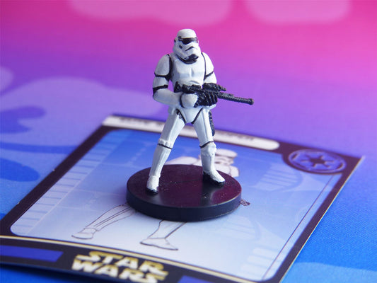 Elite Stormtrooper 24/60 - Star Wars Miniatures Game #55U