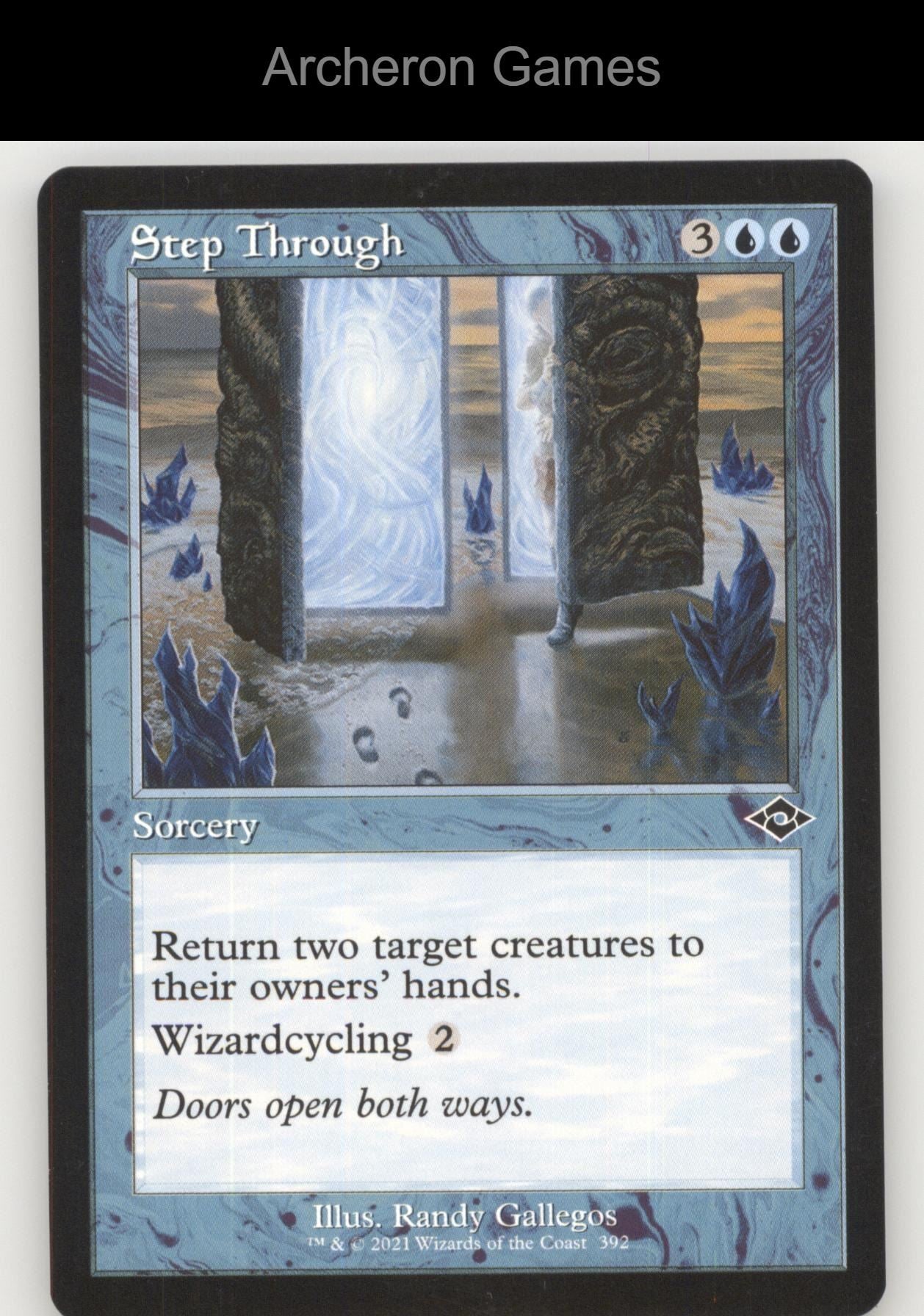 Step Through (Retro Frame) 392 C MTG Card Modern Horizons 2