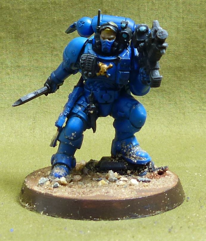 Lieutenant in Phobos Armour painted - Space Marines - Warhammer 40K #6UE