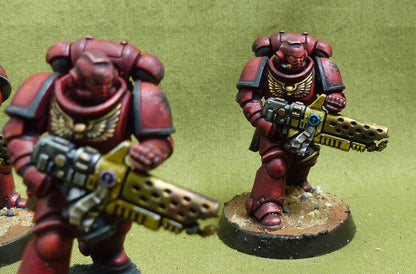 Infernus Squad set of 5 painted - Blood Angels - Warhammer 40K #5C7