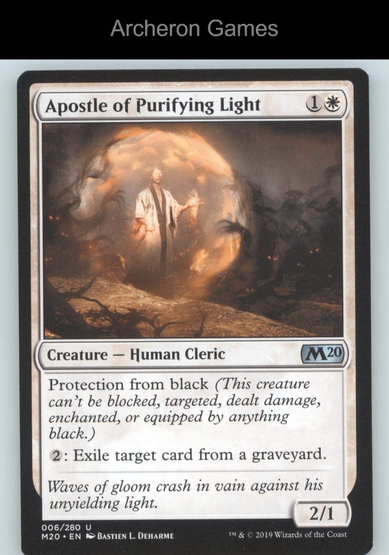 Apostle of Purifying Light 6 UC MTG Card Core Set 2020