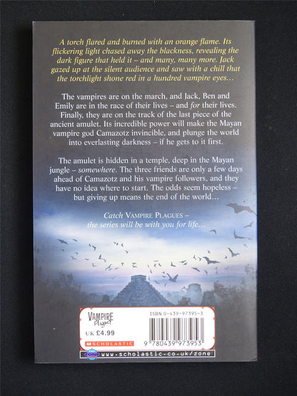 Vampire Plague: Mexico - Sebstian Book Novel Softback #2LC