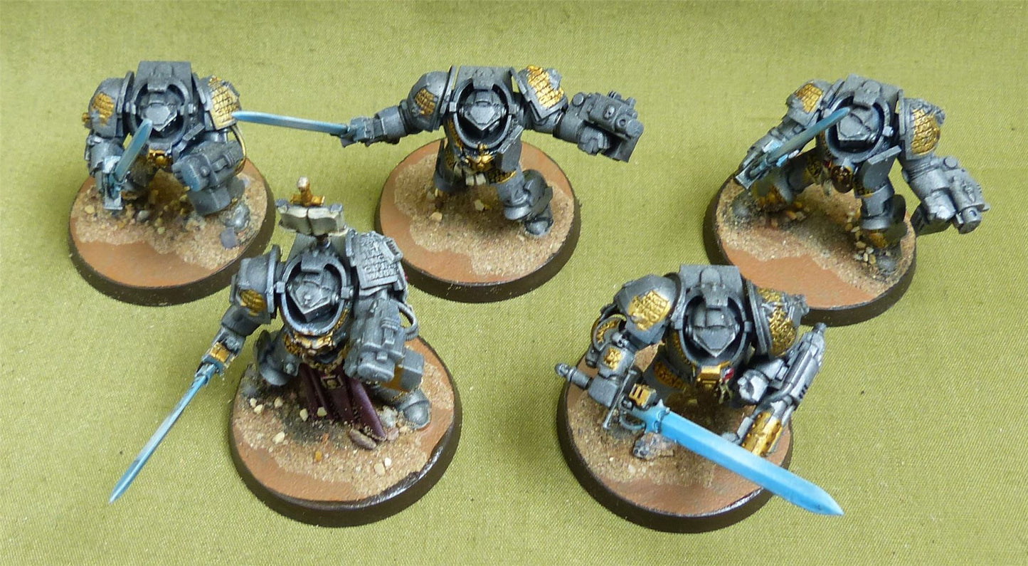 Paladins painted - Grey Knights - Warhammer 40K #5S5