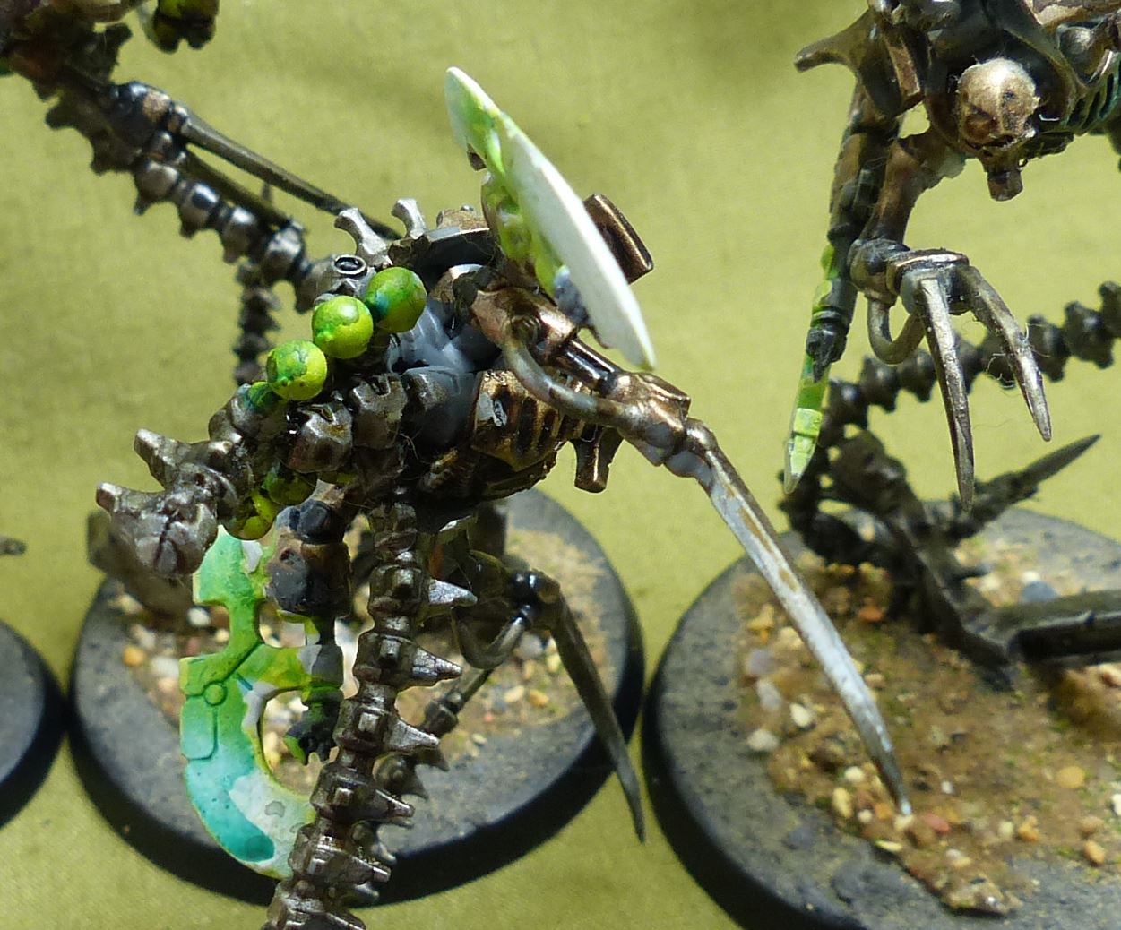 Ophydian Destroyers painted - Necrons - Warhammer 40K #1Q2