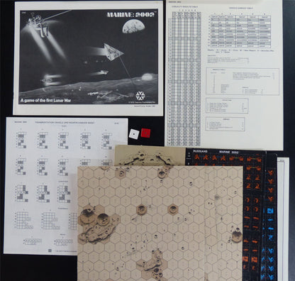 Marine: 2002 A Game of the first Lunar War Boardgame #275