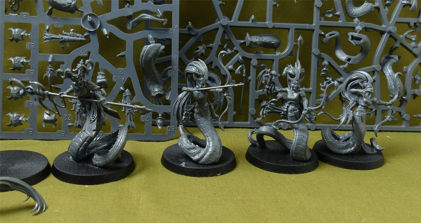 Blood Stalkers part built - Daughters of Khaine - Warhammer AoS #VO