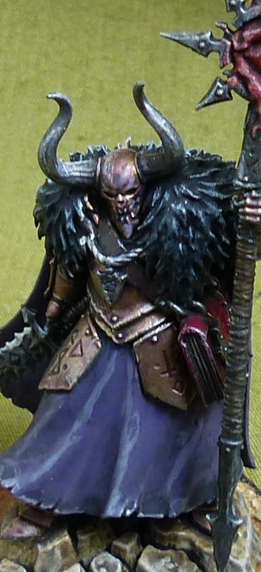 Chaos Sorcerer Lord painted - Slaves to Darkness - Warhammer AoS #5CR