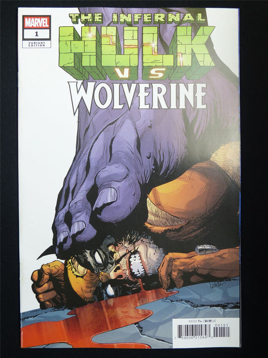 The Infernal HULK vs Wolverine #1 Cvr E - Nov 2026 Marvel Comic #4BI