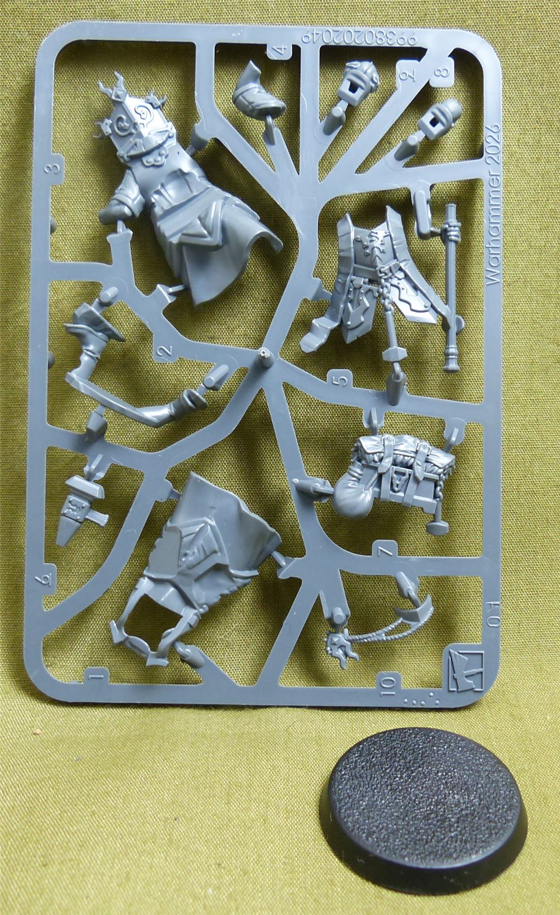 Mallus Forgepriest complete sprue - Cities of Sigmar - Warhammer AoS #17X
