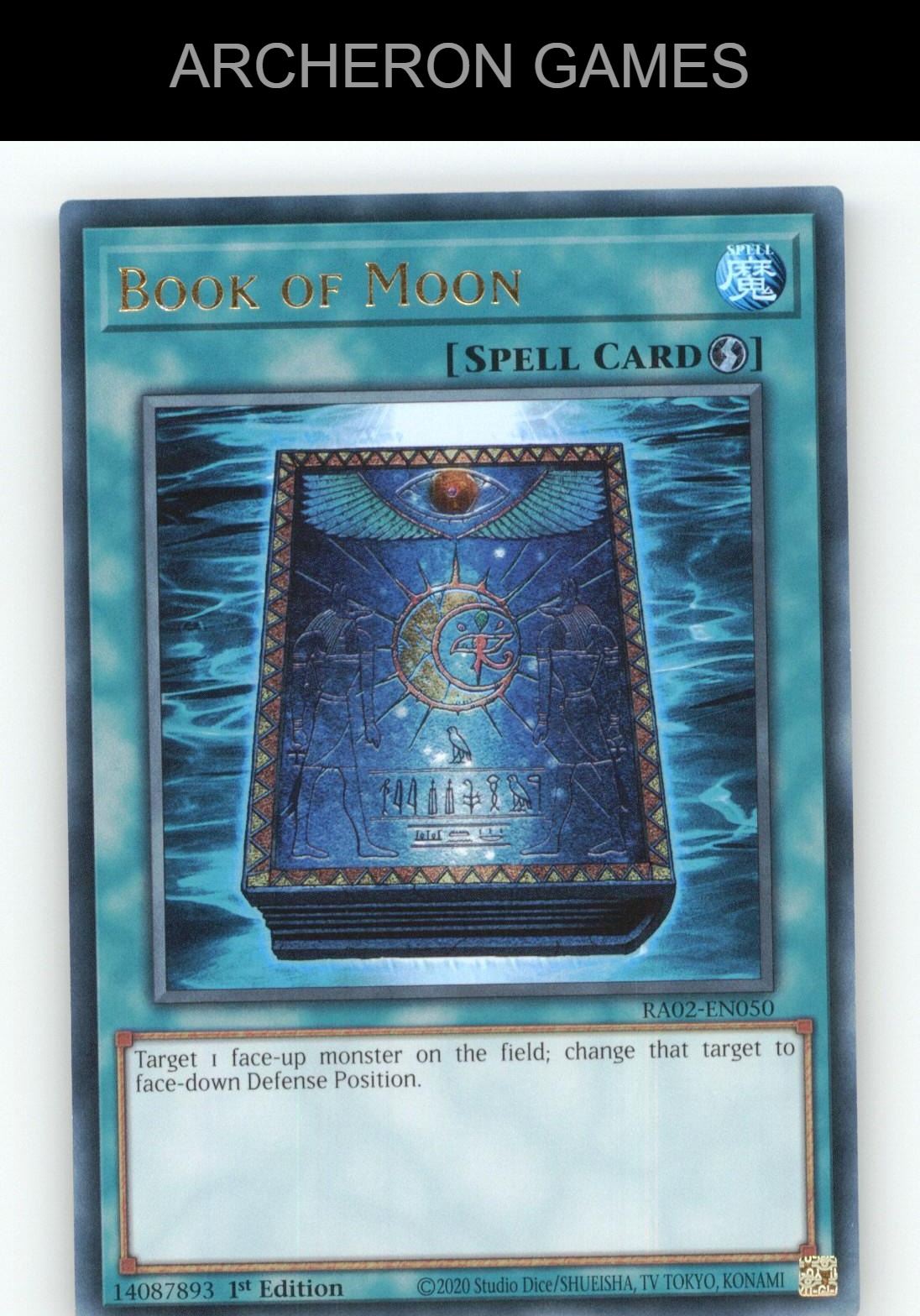 Book of Moon Ultra Rare YUGIOH Card