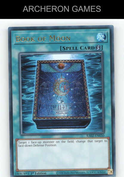 Book of Moon Ultra Rare YUGIOH Card