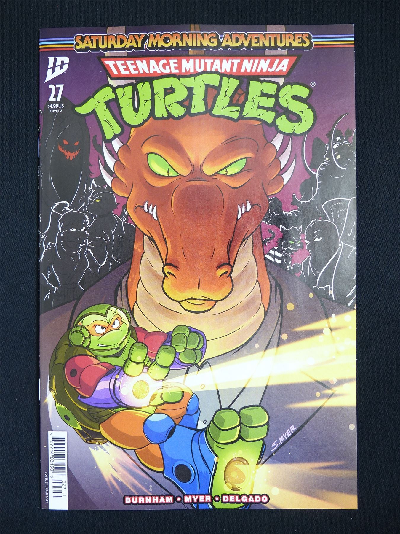 TEENAGE Mutant Ninja Turtles Saturday Morning Adventures #27 - Jul 2025 ID Comic #28B