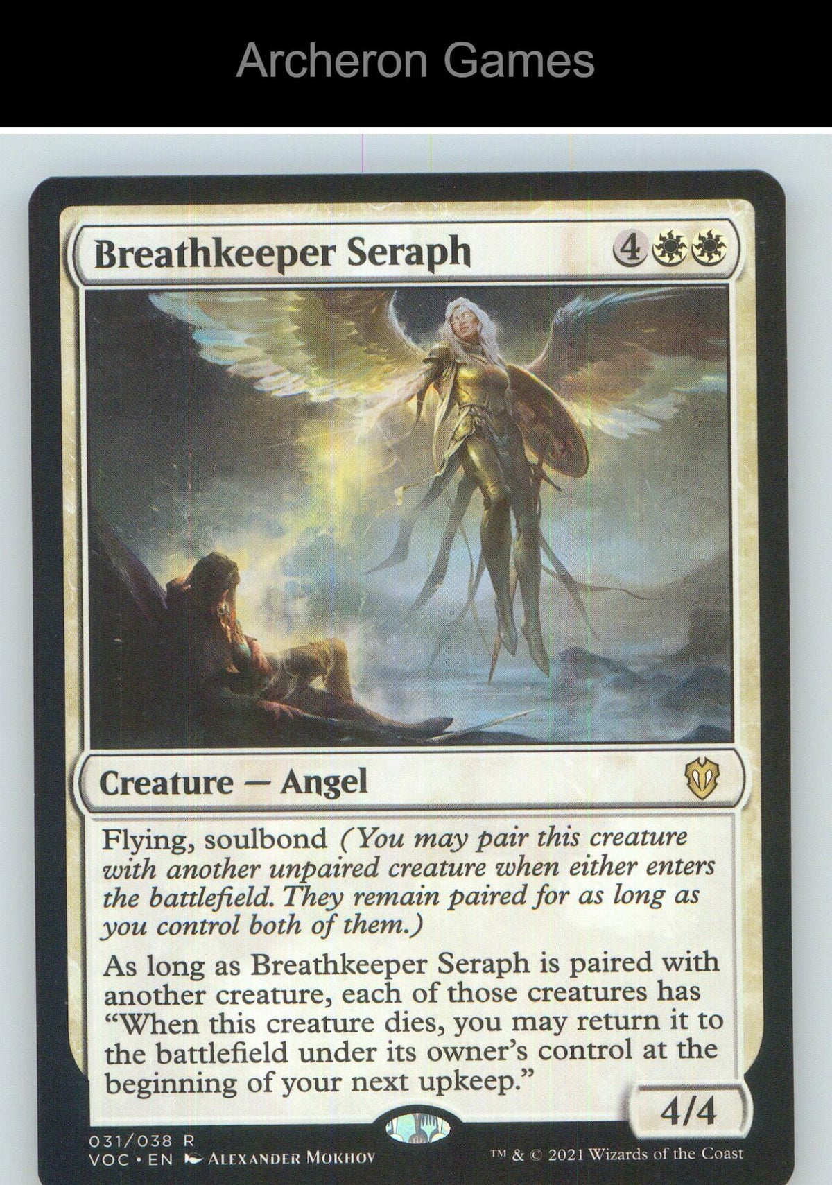 Breathkeeper Seraph VOC 31 R MTG Card NM/EX+