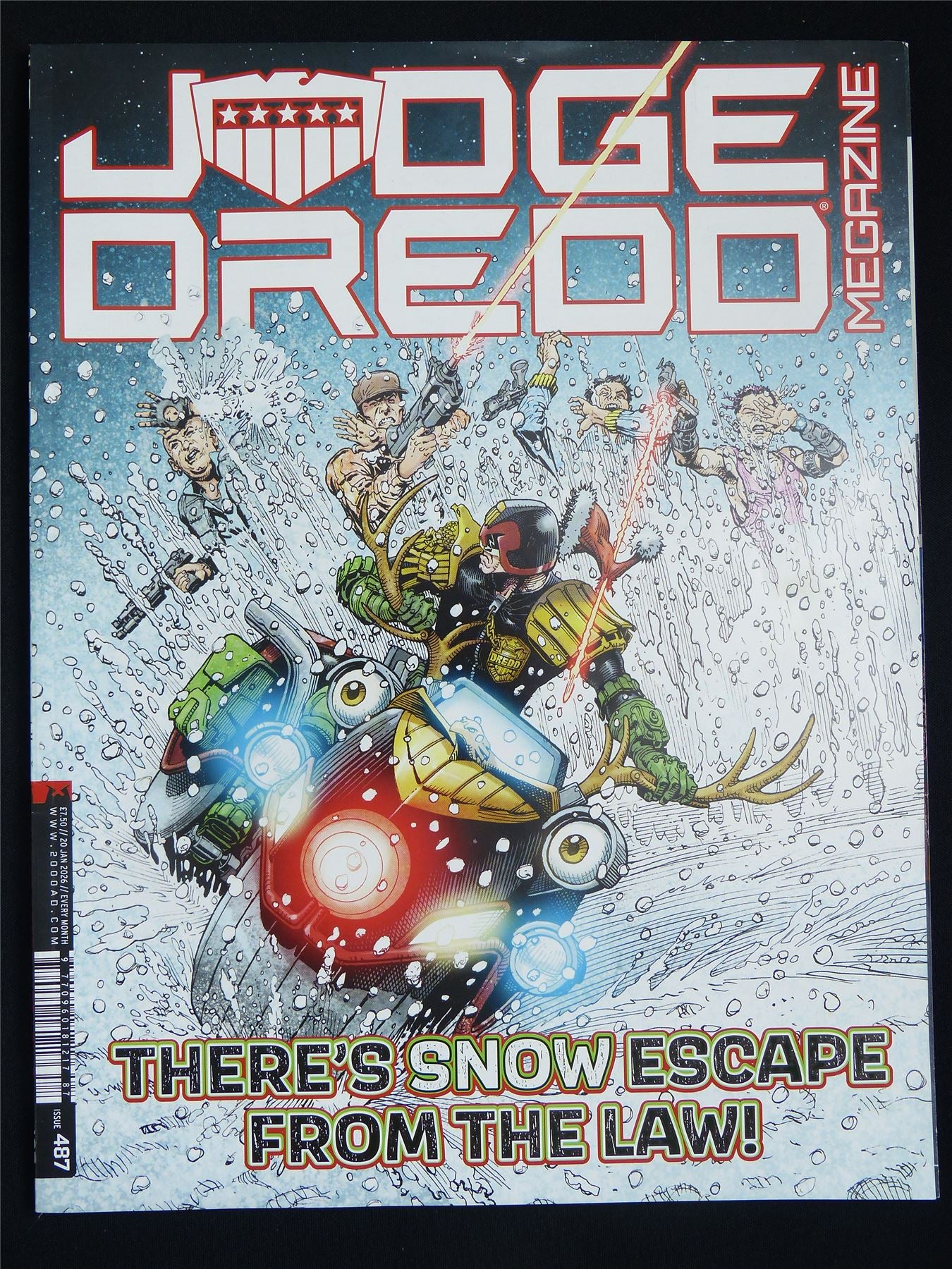 JUDGE Dredd Megazine #487 - 2000AD Comic Magezine #10W