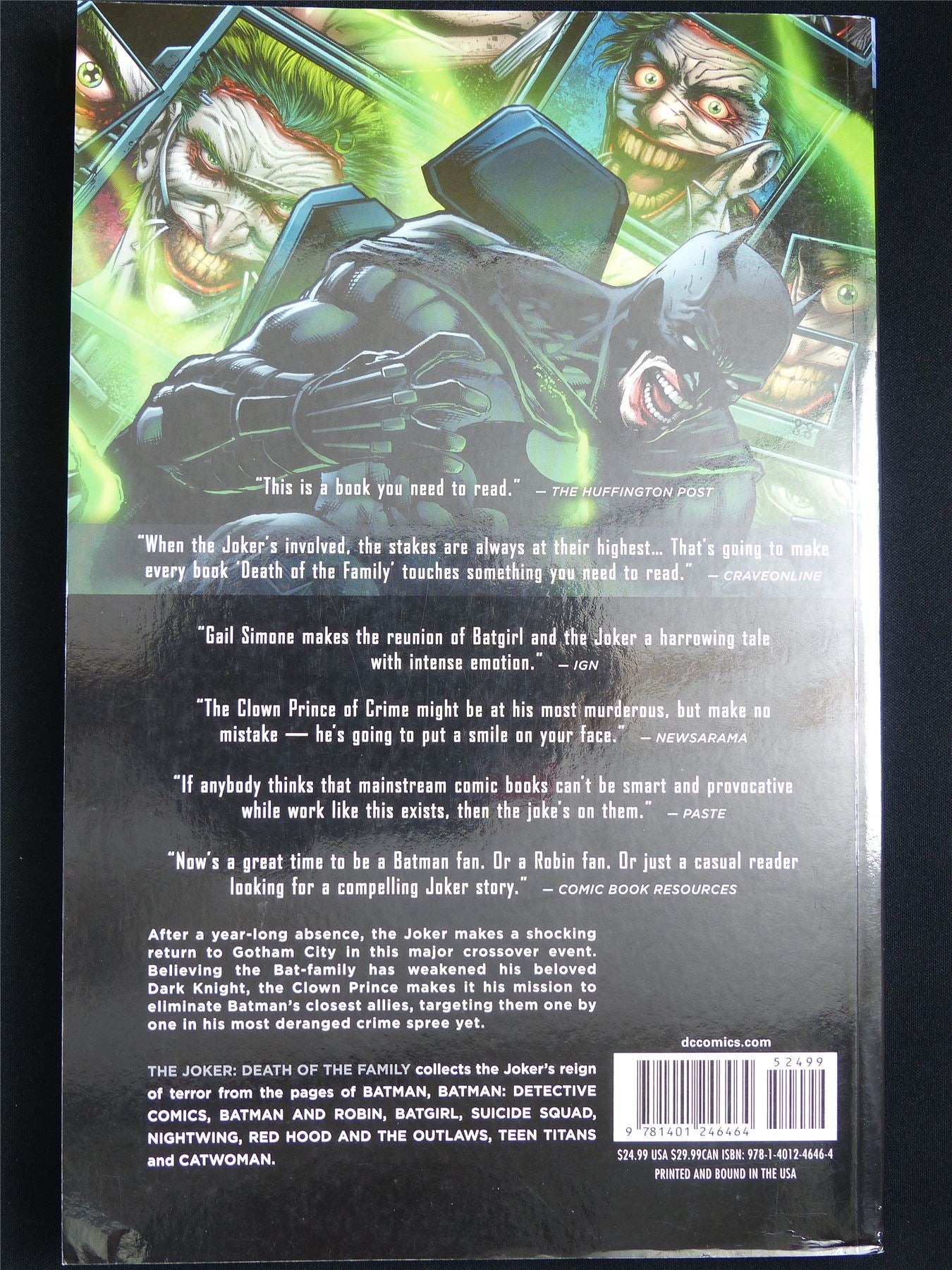 The Joker: Death of the Family - DC Graphic Softback #WO