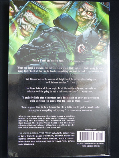 The Joker: Death of the Family - DC Graphic Softback #WO
