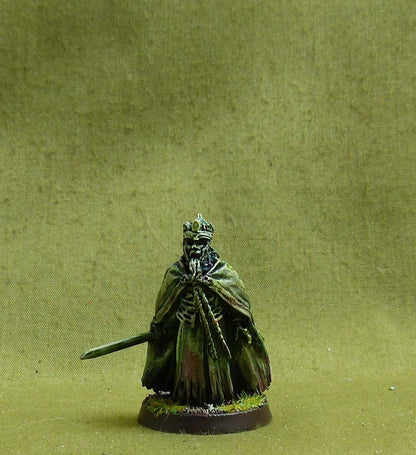 Classic Metal King of the Dead painted OOP - Warhammer Middle-Earth #2EJ
