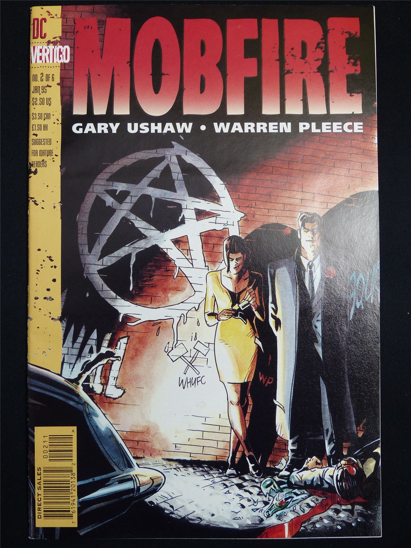 MOBFIRE #2 Cvr A - DC Vertigo Comic #3TD