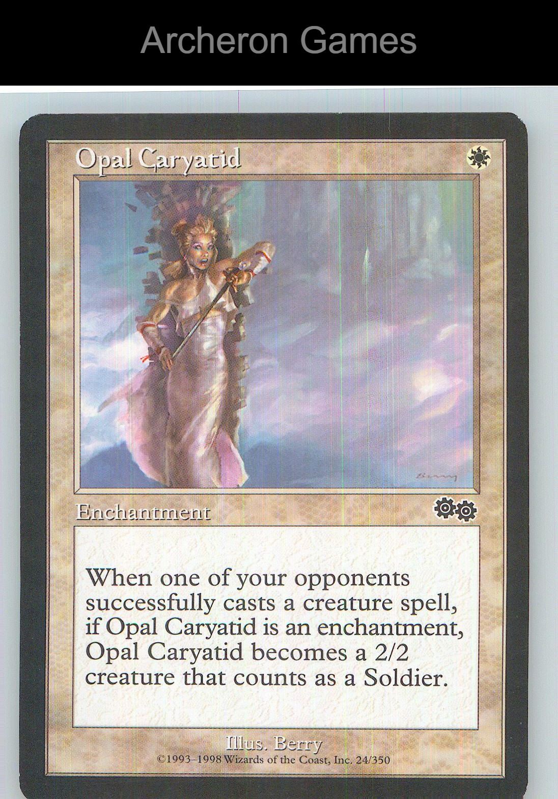 Opal Caryatid USG 24 C MTG Card NM/EX+