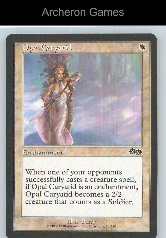 Opal Caryatid USG 24 C MTG Card NM/EX+