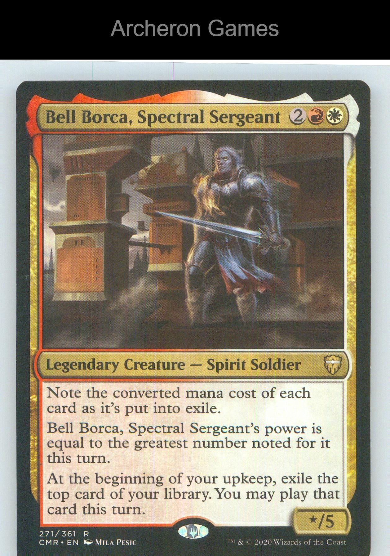 Bell Borca, Spectral Sergeant CMR 271 R MTG Card NM/EX+