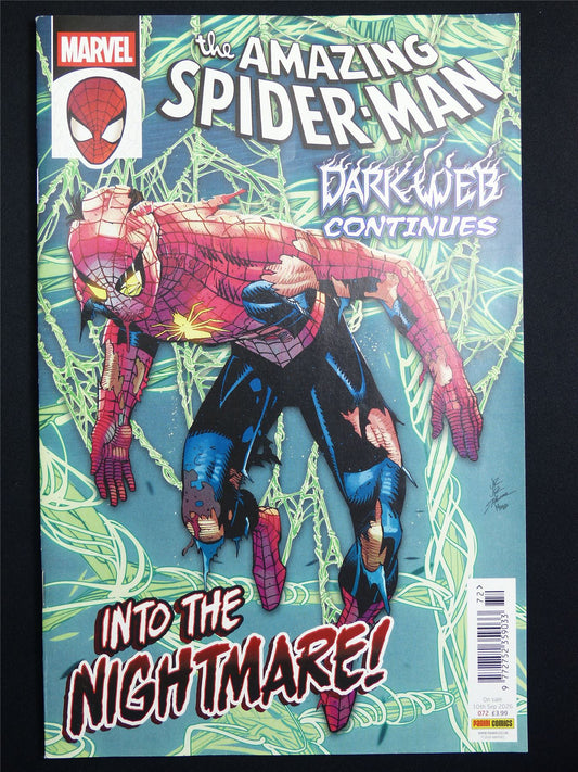 The Amazing SPIDER-MAN: Dark Web Continues #72 Crv A Panini - Marvel Comic #4EN