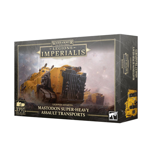 MASTADON SUPER-HEAVY ASSAULT TRANSPORTS - LEGIONES ASTARTES - WARHAMMER: LEGIONS IMPERIALIS