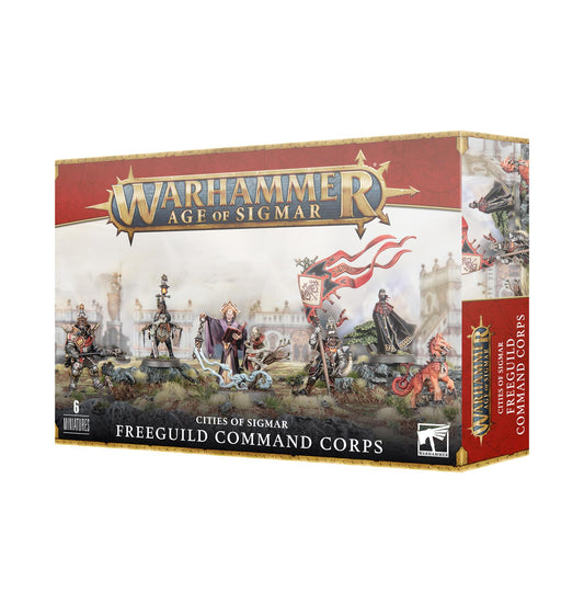 Freeguild Command Corps - Cities of Sigmar - Warhammer Age of Sigmar -  available 11/11/23
