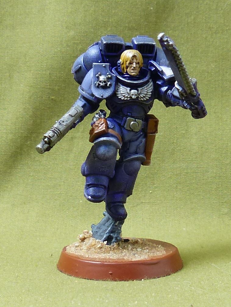 Captain with Jump Pack painted - Space Marines - Warhammer 40K #1U8