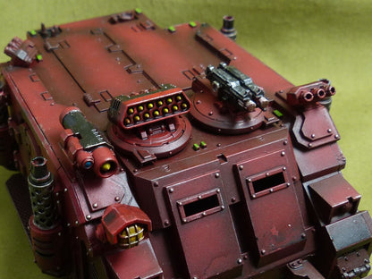 Rhino painted - Blood Angels - Warhammer 40K #3YF