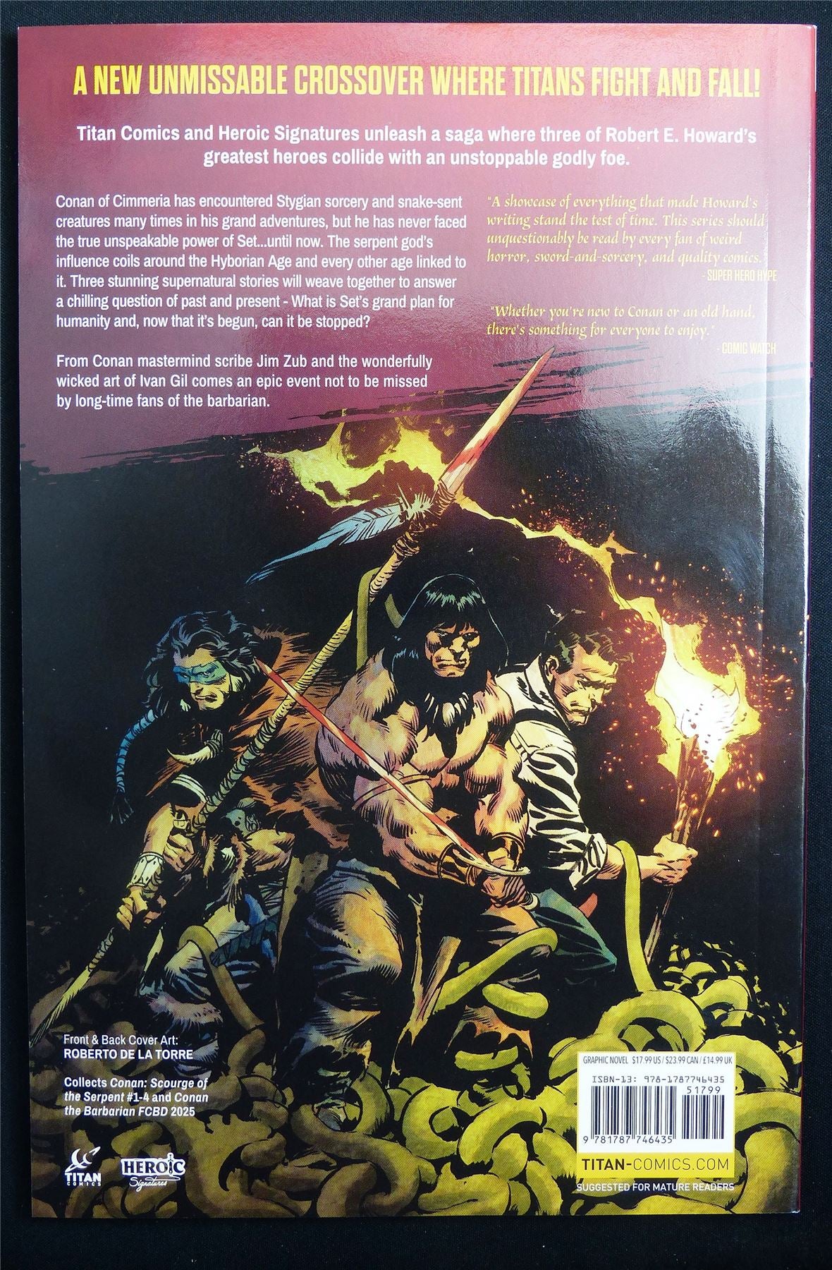 Conan: Scourge of the Serpent - Titan Graphic Softback #8O